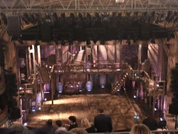 Richard Rodgers Theatre, section: Front Mezzanine R, row: F, seat: 4