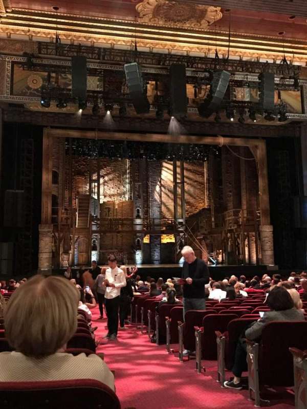 Hollywood Pantages Theatre, section: Orchestra LC, row: X, seat: 301