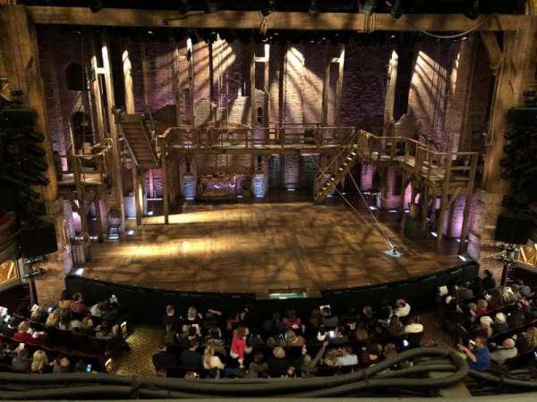 Richard Rodgers Theatre, section: Front Mezzanine C, row: A, seat: 110