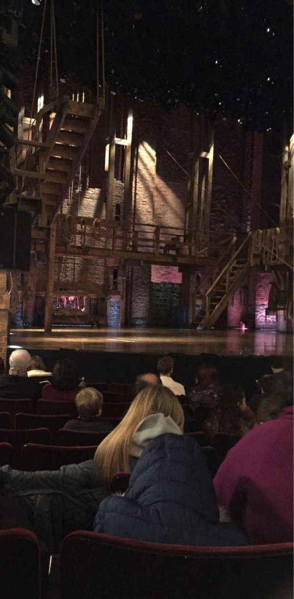 Richard Rodgers Theatre, section: Orchestra L, row: H, seat: 15