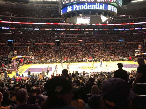 Crypto.com Arena, section: 102, row: 17, seat: 3
