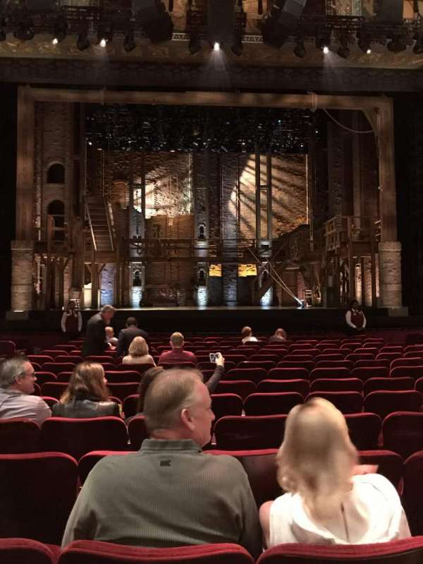 Hollywood Pantages Theatre, section: Orchestra C, row: P, seat: 109