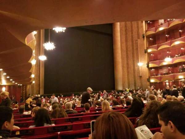 Metropolitan Opera House - Lincoln Center, section: Orchestra L, row: Y, seat: 31