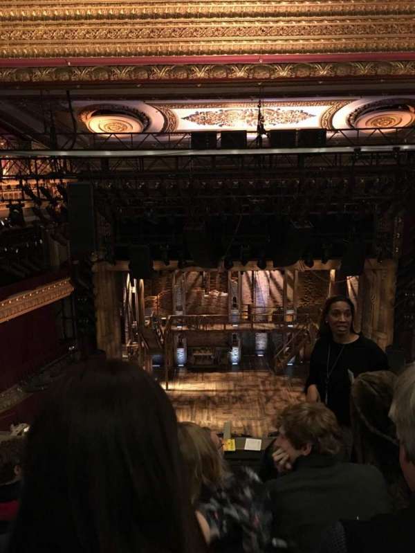 CIBC Theatre, section: Balcony LC, row: D, seat: 403