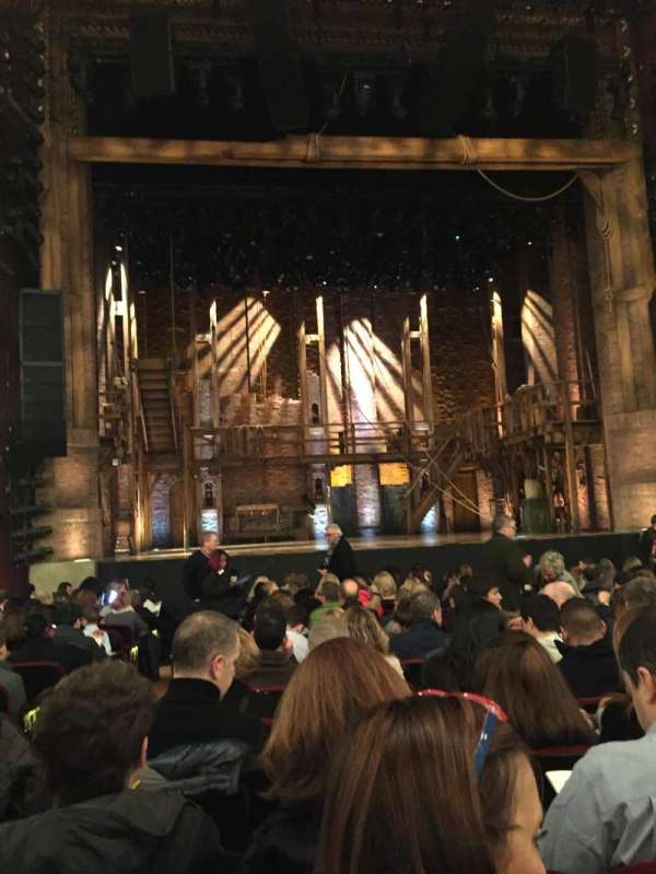 CIBC Theatre, section: Orchestra C, row: R, seat: 101