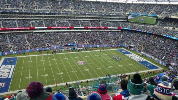 MetLife Stadium, section: 316, row: 7, seat: 4