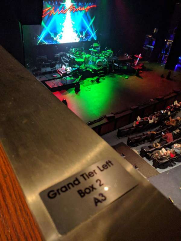 Thelma Gaylord Performing Arts Theatre, section: Grand Tier Box L2, row: A, seat: 3