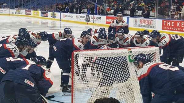 KeyBank Center, section: 111, row: 3, seat: 15