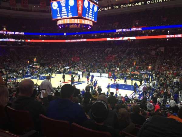 Xfinity Mobile Arena, section: 115, row: 21, seat: 7