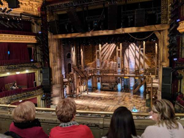 CIBC Theatre, section: Mezzanine RC, row: C, seat: 320