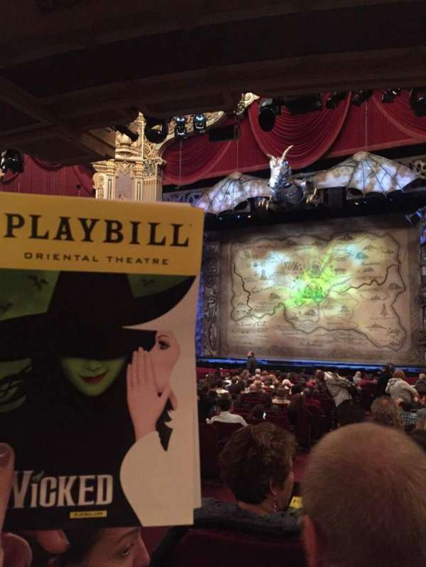 James M. Nederlander Theatre, section: Orchestra R, row: X, seat: 4