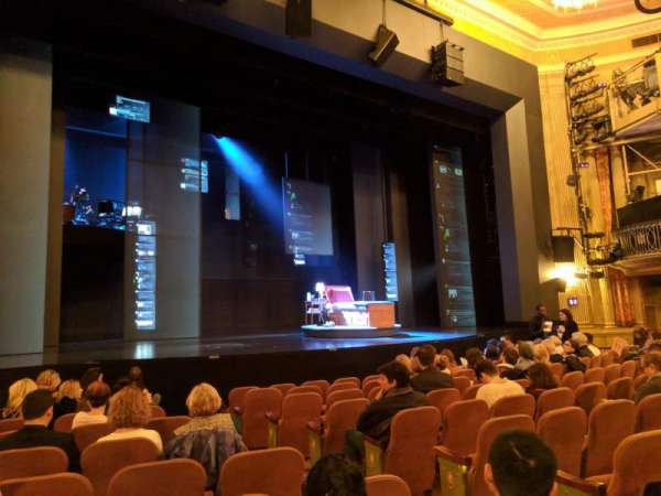 Music Box Theatre, section: Orchestra L, row: K, seat: 7