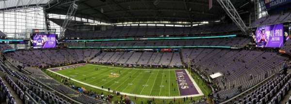 U.S. Bank Stadium, section: 230, row: 8, seat: 23-24