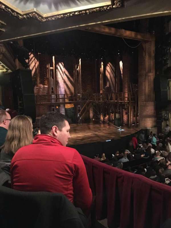 CIBC Theatre, section: Dress Circle L, row: B, seat: 13