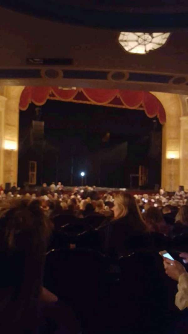 Detroit Opera House, section: Main Floor 3, row: Y, seat: 117
