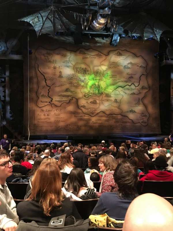 Gershwin Theatre, section: Orchestra C, row: K, seat: 105