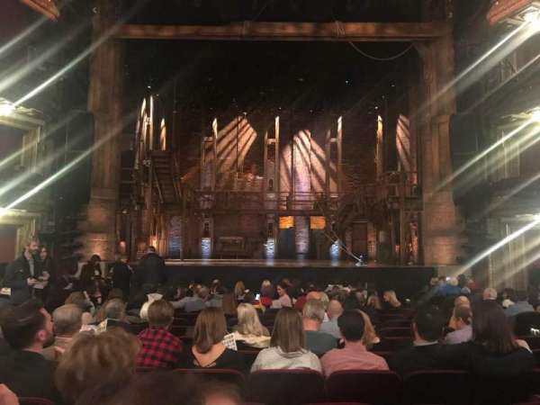 CIBC Theatre, section: Orchestra C, row: R, seat: 8