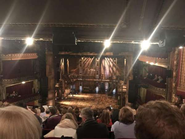 CIBC Theatre, section: Mezzanine RC, row: K, seat: 318