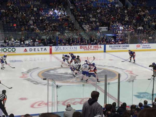KeyBank Center, section: 118, row: 19, seat: 4