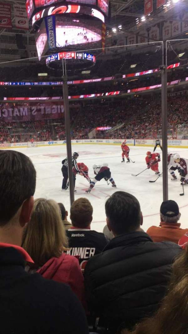 Lenovo Center, section: 128, row: E, seat: 9