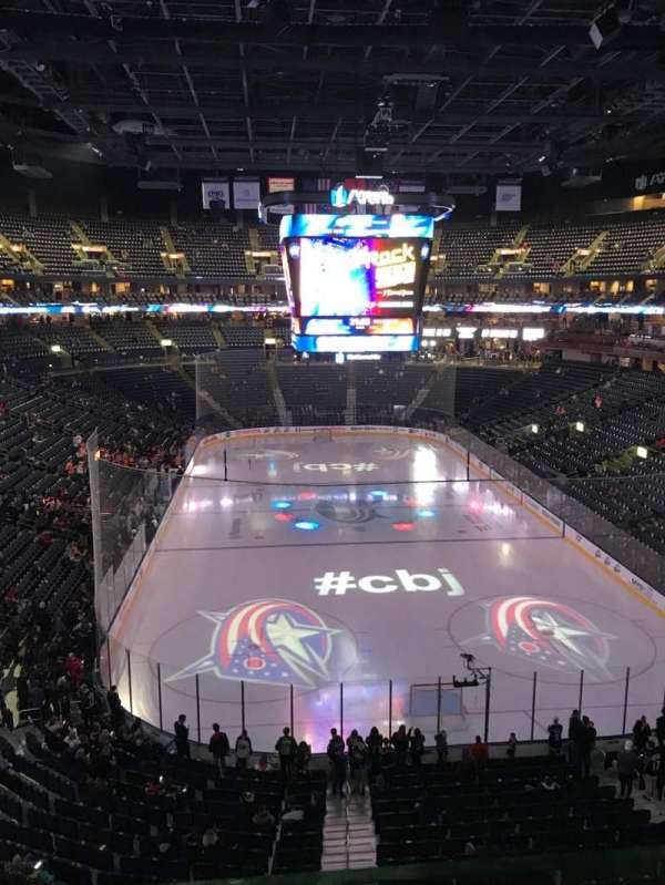 Nationwide Arena, section: 225, row: A, seat: 1