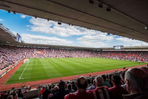 St Mary's Stadium, section: 35, row: X, seat: 908