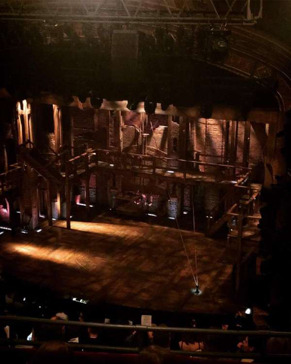 Richard Rodgers Theatre, section: Rear Mezzanine R, row: K, seat: 28