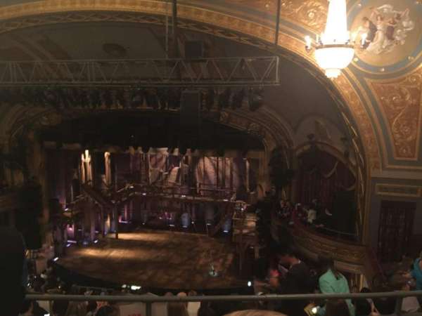 Richard Rodgers Theatre, section: Rear Mezzanine R, row: H, seat: 16