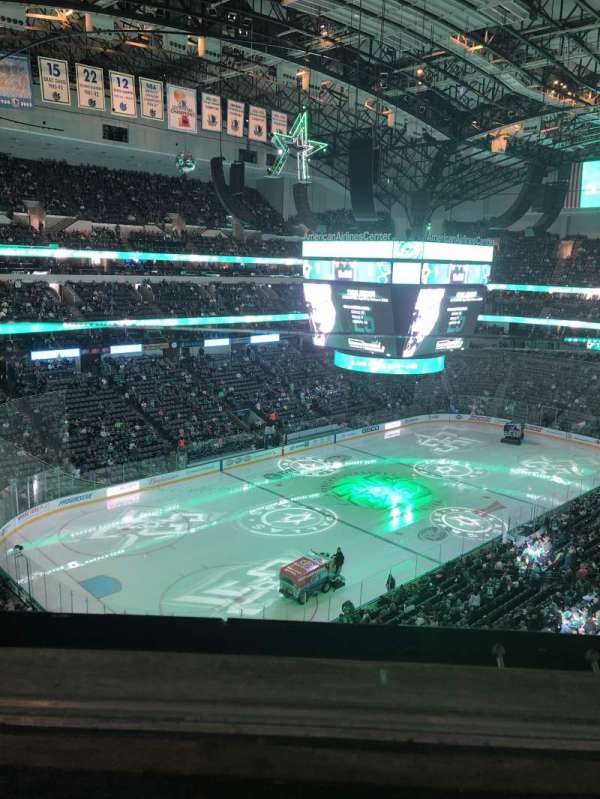 American Airlines Center, section: 314, row: A, seat: 9