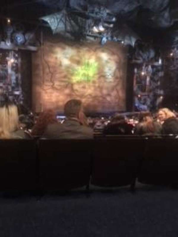 Gershwin Theatre, section: Orchestra L, row: Q, seat: 13