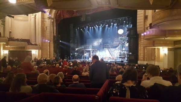 Connor Palace, section: Orchestra RR, row: AA, seat: 503