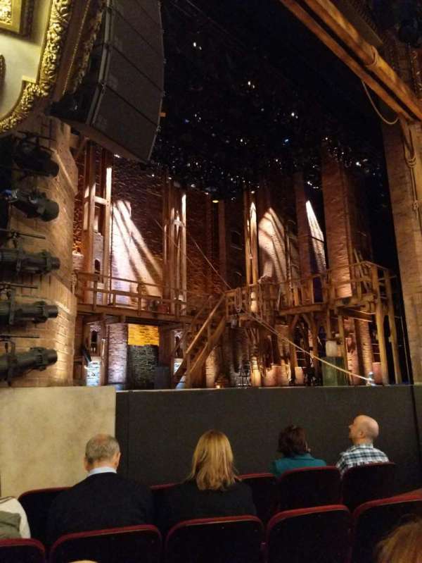 CIBC Theatre, section: Orchestra L, row: F, seat: 17