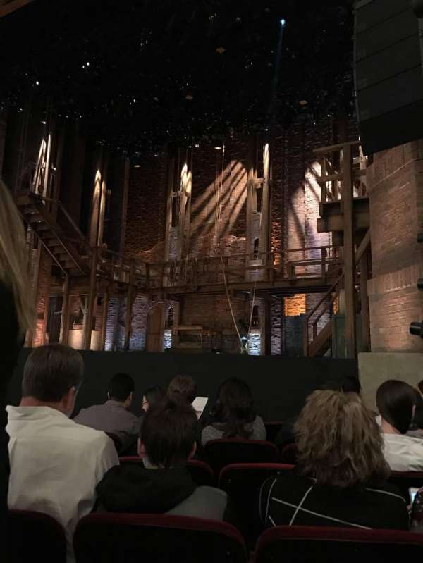 CIBC Theatre, section: Orchestra R, row: G, seat: 10