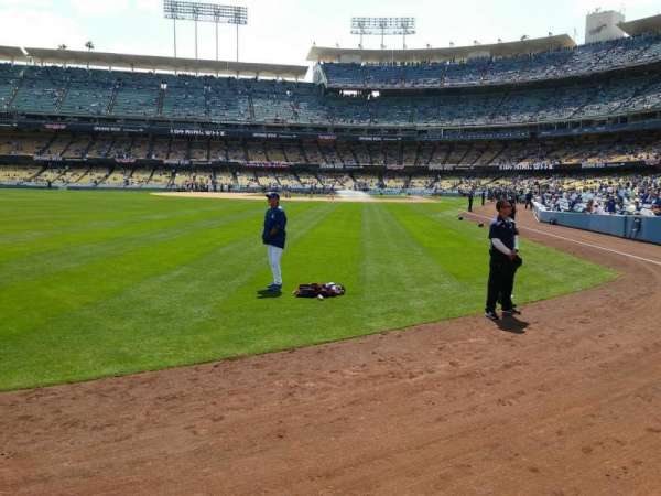 Dodger Stadium, section: 303PL, row: A