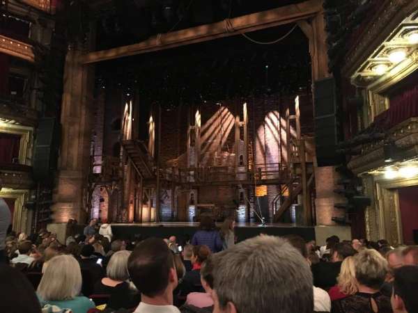 CIBC Theatre, section: Orchestra R, row: Q, seat: 8