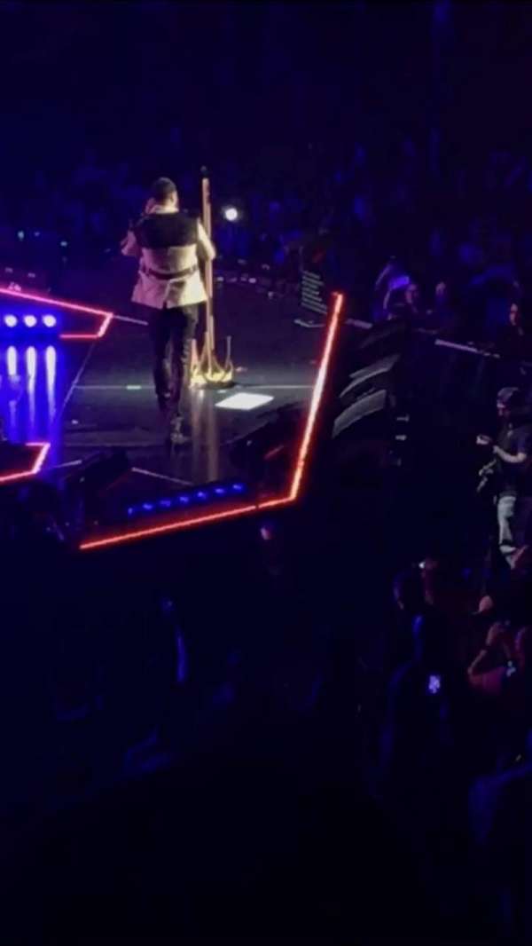 Madison Square Garden, section: 116, row: 20, seat: 4