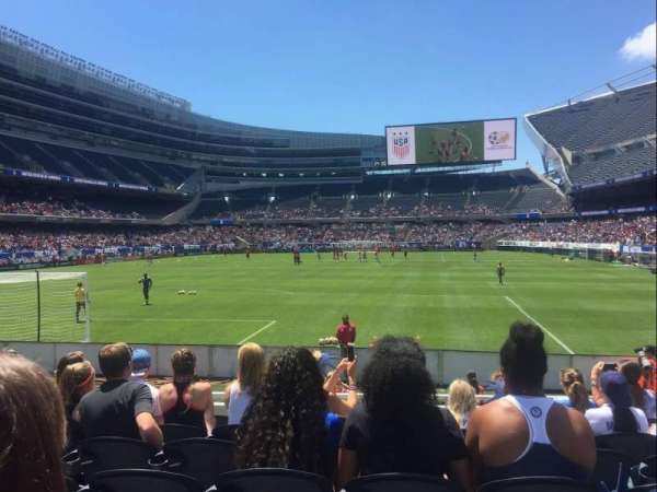 Soldier Field, section: 150, row: 7, seat: 11
