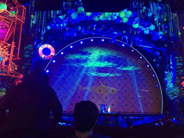 Palace Theatre, Broadway, section: Orchestra, row: O, seat: 109