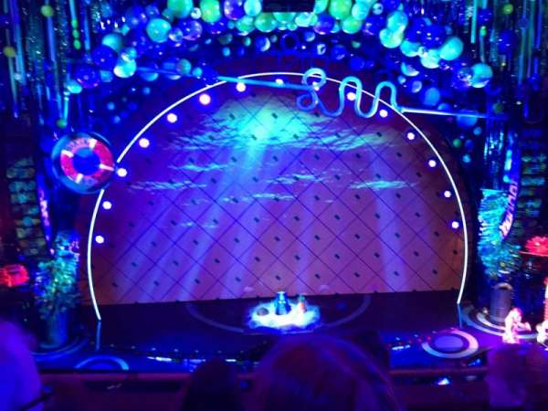 Palace Theatre, Broadway, section: Mezzanine C, row: B, seat: 106