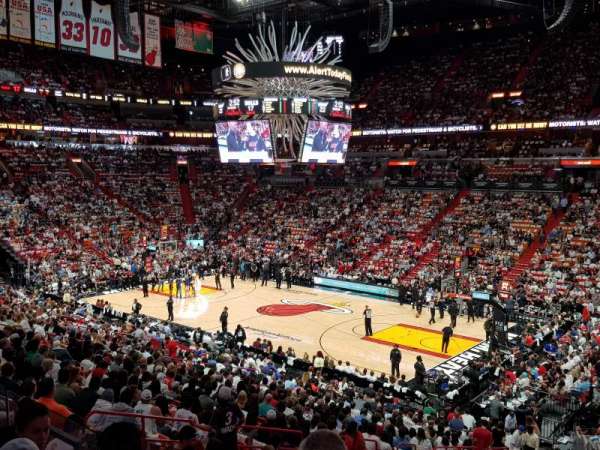 Kaseya Center, section: 116, row: 27, seat: 1