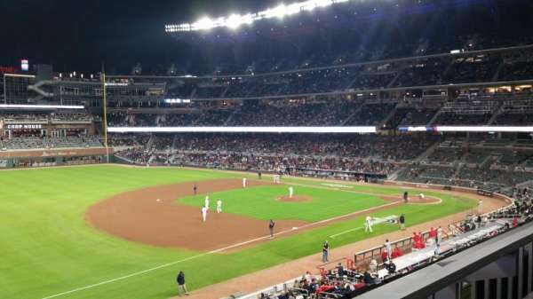 Truist Park, section: 238, row: 1, seat: 10
