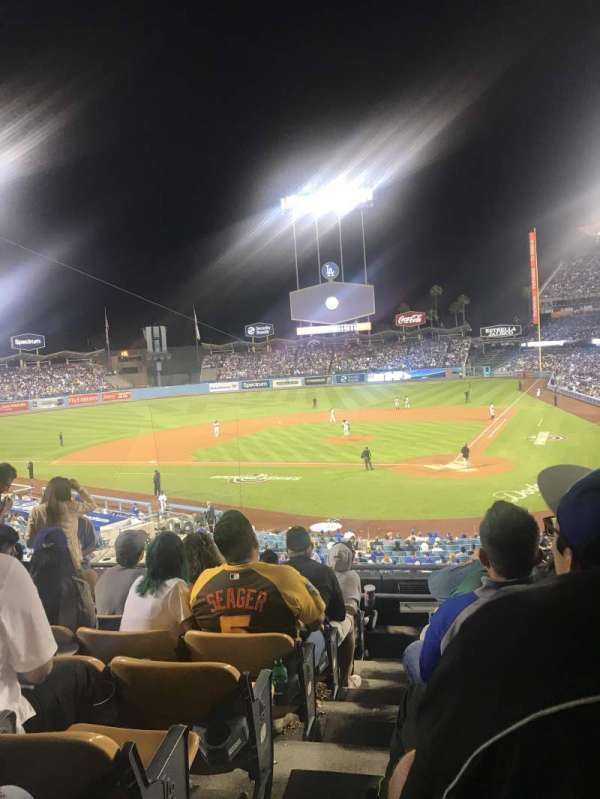 Dodger Stadium, section: 113LG, row: H, seat: 6