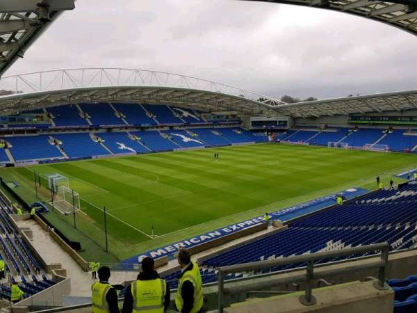 American Express Stadium, section: N2A, row: G, seat: 20