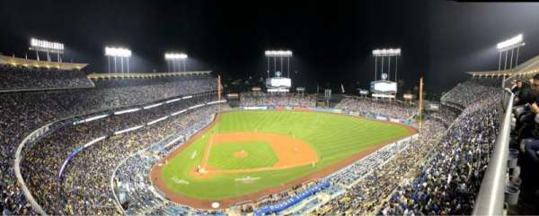 Dodger Stadium, section: 12TD, row: A, seat: 2