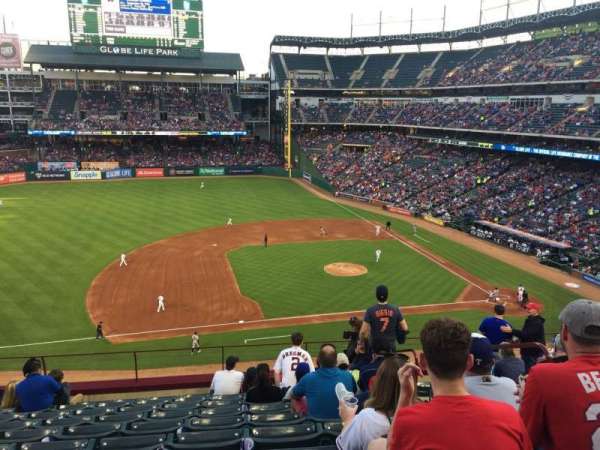 Globe Life Park in Arlington, section: 218, row: 10, seat: 10