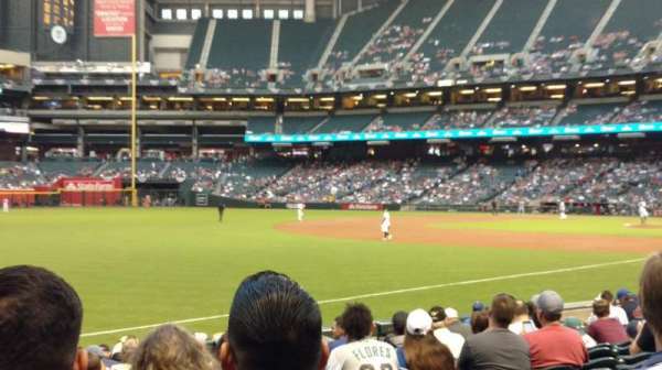 Chase Field, section: 133, row: 14, seat: 17