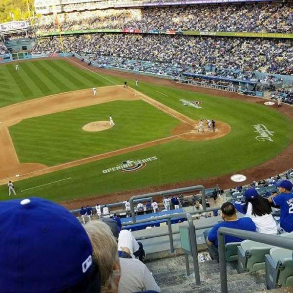 Dodger Stadium, section: 19RS, row: H, seat: 2