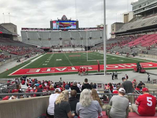 Ohio Stadium, section: 4a, row: 7, seat: 11