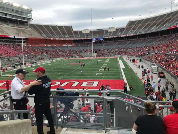 Ohio Stadium, section: 36a, row: 6, seat: 19