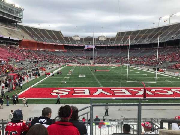 Ohio Stadium, section: 37a, row: 6, seat: 1